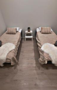 Posezení v ubytování Villa Onnela with sauna,wifi and parking near Santa Village