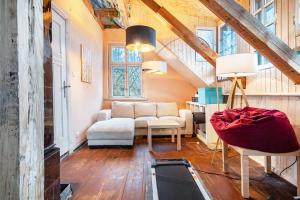 Posezení v ubytování Villa Seeblick