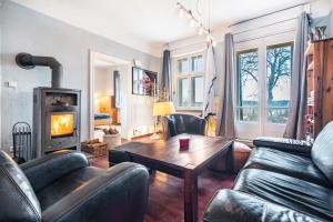 Posezení v ubytování Villa Seeblick