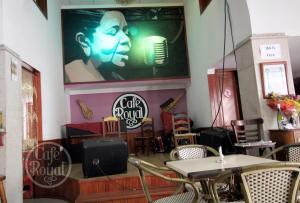Ruang duduk di Royal Mindelo Suite