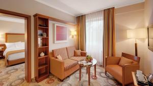 Posezení v ubytování Hotel Oranien Wiesbaden