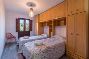 Postel nebo postele na pokoji v ubytování Apartamento Jana Santillana del Mar