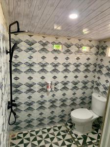 Koupelna v ubytování Rihlah resort