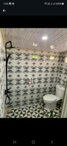 Koupelna v ubytování Rihlah resort