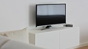 Televízia a/alebo spoločenská miestnosť v ubytovaní iloftmalaga Studio Apartments