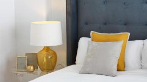 Posteľ alebo postele v izbe v ubytovaní iloftmalaga Studio Apartments