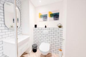 Koupelna v ubytování City Centre Oasis