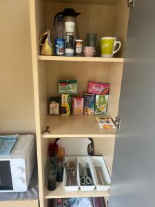 Παροχές για τσάι/καφέ στο DG-Appartement mit Bad