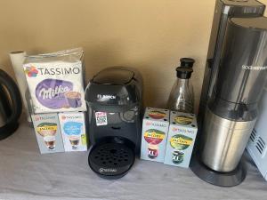 Παροχές για τσάι/καφέ στο DG-Appartement mit Bad +5 φωτογραφίες