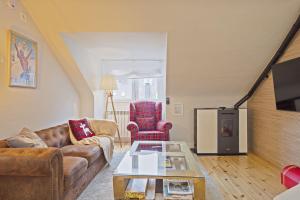 Μια τηλεόραση ή/και κέντρο ψυχαγωγίας στο Luderna - Apartamento Era Aigueta