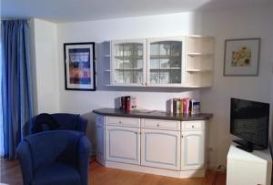 Χώρος καθιστικού στο Giebelhaus Dora