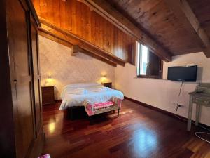 TV a/nebo společenská místnost v ubytování Kibilù - Via Generale Chinotto