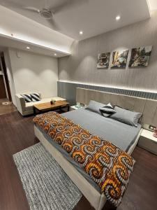 Postel nebo postele na pokoji v ubytování Homely Heaven