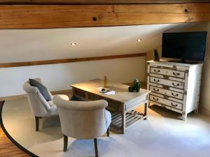 Μια τηλεόραση ή/και κέντρο ψυχαγωγίας στο Domaine De La Sablière