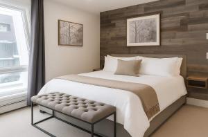 Postel nebo postele na pokoji v ubytování Renovated Aspen Core 3BR and 2 & Half BA Townhouse