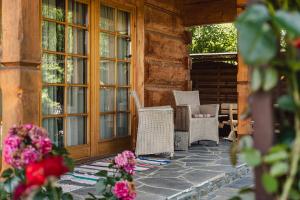 Posezení v ubytování Chata u Flisaków