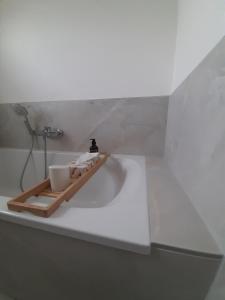 Koupelna v ubytování Ruheoase Waldblick