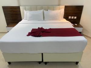 Postel nebo postele na pokoji v ubytování Chateux de atlantique Hotel + 22 fotografií