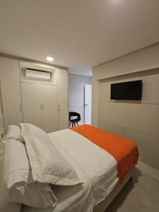 Postel nebo postele na pokoji v ubytování Apartment in the Pantanal - Near UFSC + 8 fotografií