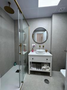 Koupelna v ubytování Pitas del Cabo