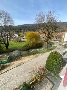 Příroda nedaleko venkovského domu