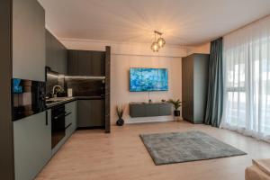 Køkken eller tekøkken på The Essence by Blvd 8B7 - Premium Luxe Studio