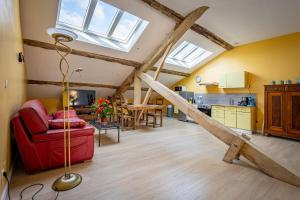 Η κουζίνα ή μικρή κουζίνα στο ​Le Gîte du Lac - Piscine Privée