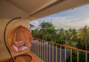 Μπαλκόνι ή βεράντα στο Dreamy Ocean Villa B - New Sea View Retreat