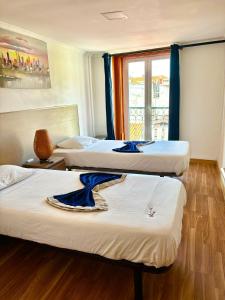 Ένα ή περισσότερα κρεβάτια σε δωμάτιο στο 02Lisbon Downtown Private Bedroom River View