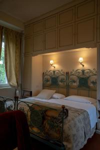 Postel nebo postele na pokoji v ubytování Salus