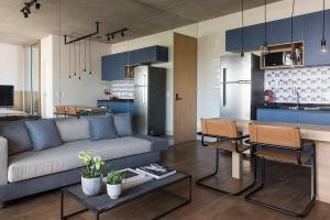 Kuchyň nebo kuchyňský kout v ubytování Huma Klabin