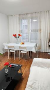 Χώρος καθιστικού στο 2靠近奥利机场 巴黎圣母院 埃菲尔铁塔 卢浮宫凯旋门 经济大床双人间