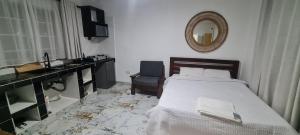 Ένα ή περισσότερα κρεβάτια σε δωμάτιο στο Rustic - Urban