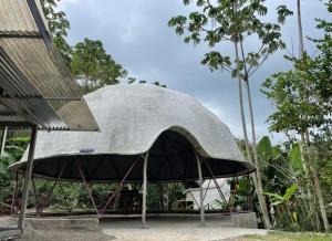 TapantíZen Villa的一座圆顶形建筑，带有屋顶 更多19张照片