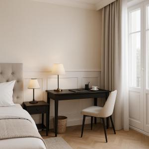 Postel nebo postele na pokoji v ubytování Hotel Alex an der Ahr + 4 fotografie