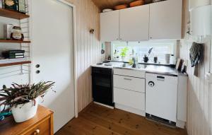 Η κουζίνα ή μικρή κουζίνα στο 2 Bedroom Stunning Home In Lysekil