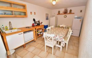 Kuchyň nebo kuchyňský kout v ubytování House With Heated Pool