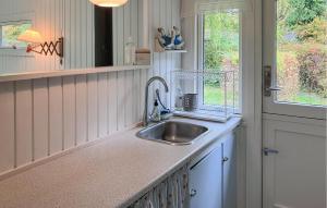 Η κουζίνα ή μικρή κουζίνα στο Awesome Home In Melby With Wifi