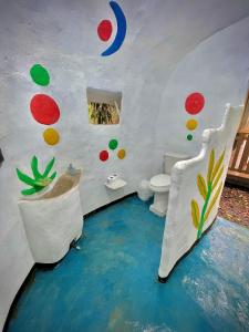 Ένα μπάνιο στο River Cabin 1BR Breathtaking Chirripó Retreat