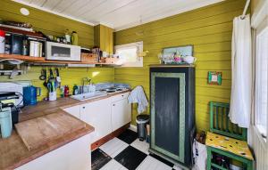 O bucătărie sau chicinetă la Amazing Home In Strömstad With Wifi