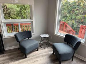 Balkón nebo terasa v ubytování 5 Bedrooms, Mountain Views, Steps from Blue Mountain Village, Hot Tub, BBQ + 24 fotografií