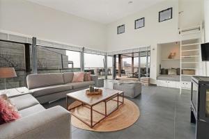 Et opholdsområde på Villa Super VIP | 4 Pers. (Villa 5) met jacuzzi, extra kosten voor gebruik