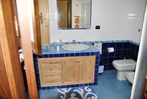 Koupelna v ubytování Villa Uva e Stelle in the quiet of the green hills + 29 fotografií