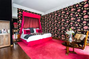 Postel nebo postele na pokoji v ubytování Hôtel particulier Le DOGE - Relais & Châteaux