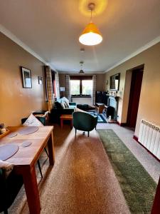 Istumisnurk majutusasutuses The Cottage at Craigavon House