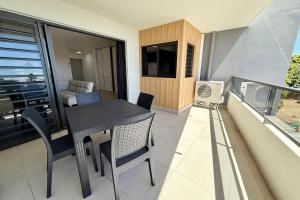 Μπαλκόνι ή βεράντα στο Studio Vairagi City brand new in the center of Papeete WiFi -Netflix -AC