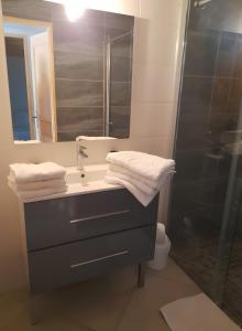 Koupelna v ubytování La Grange Du Vieux Village