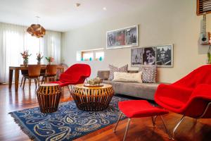 Predel za sedenje v nastanitvi Billini Hotel, Historic Luxury