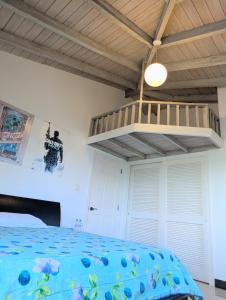 Postel nebo postele na pokoji v ubytování Sun Wind Villa