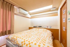 Giường trong phòng chung tại Hotel Mist -Adult Only-CHIBA